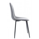 Стул SIGNAL FOX tap. 49 серый/черный мат